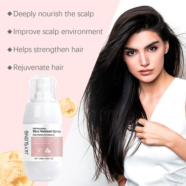 Daily Rice Hair Spray for Thicker-Looking, Shinier Hair