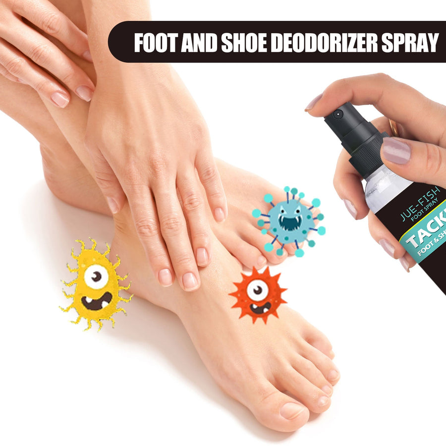 Foot Odor Spray — Natural Peppermint & Tea Tree Freshness