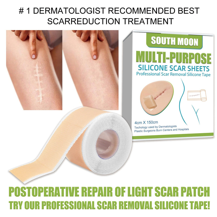 Silicone Scar Tape for Smoother, Lighter-Looking Scars