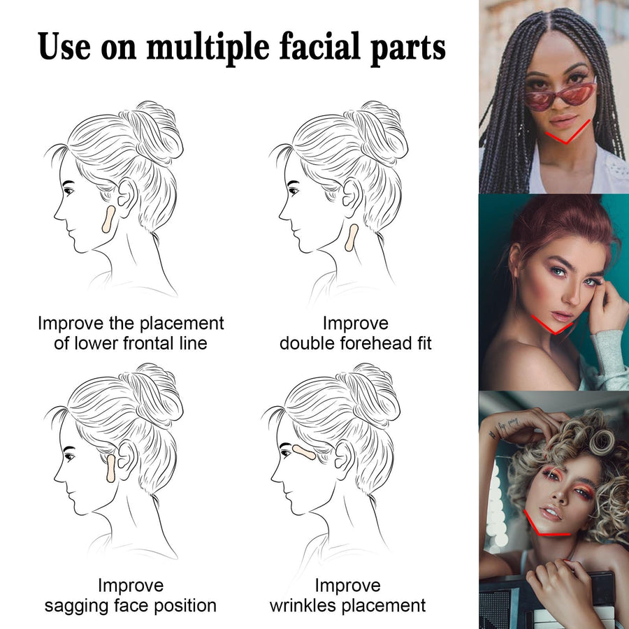 Invisible Face Lift Patches for a Tighter-Looking Jawline