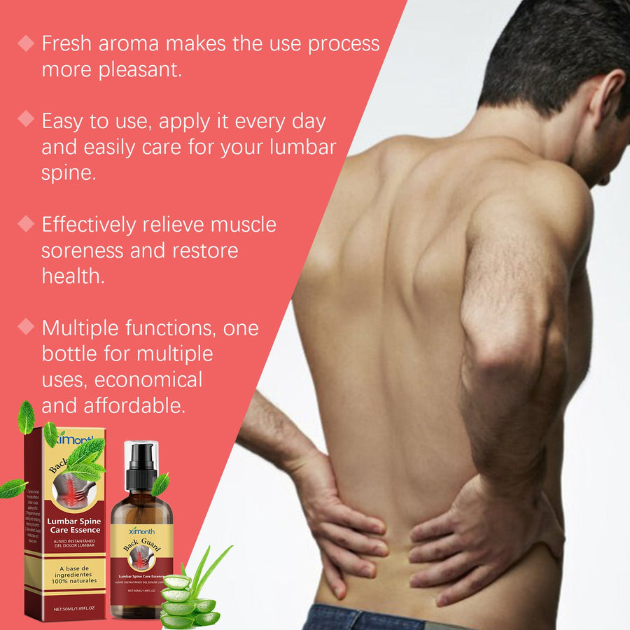 Lumbar Pain Relief Serum — 100% Natural Daily Spray
