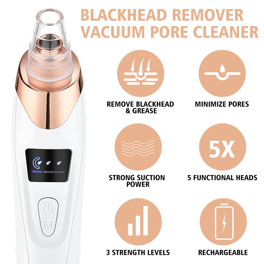Blackhead Remover Vacuum for Clearer-Looking Pores