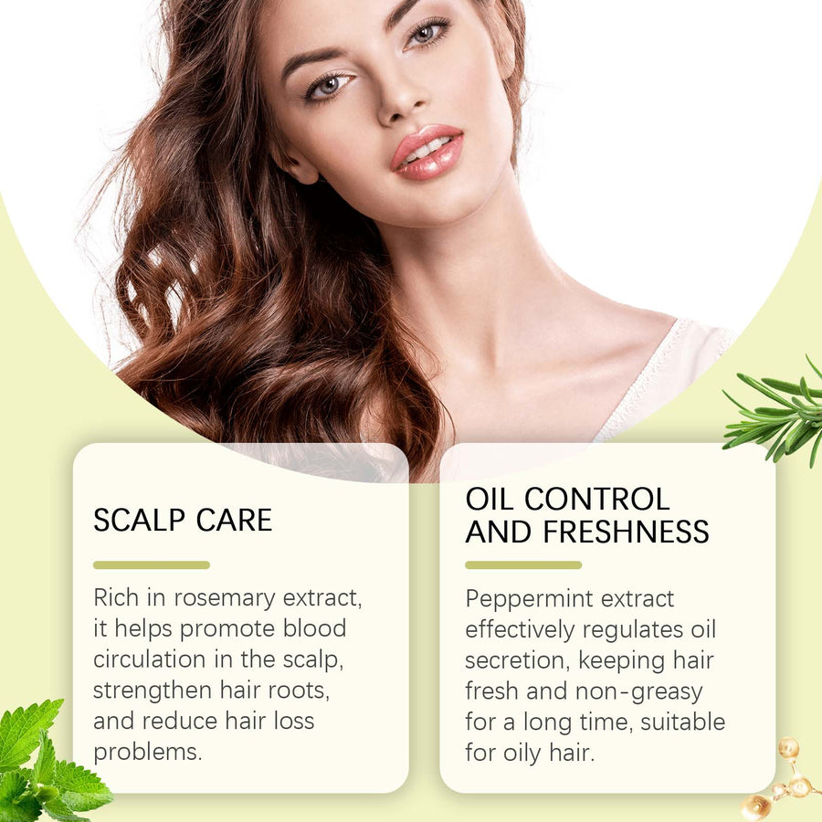 Rosemary Hair Spray for Frizz, Shine & Scalp Freshness