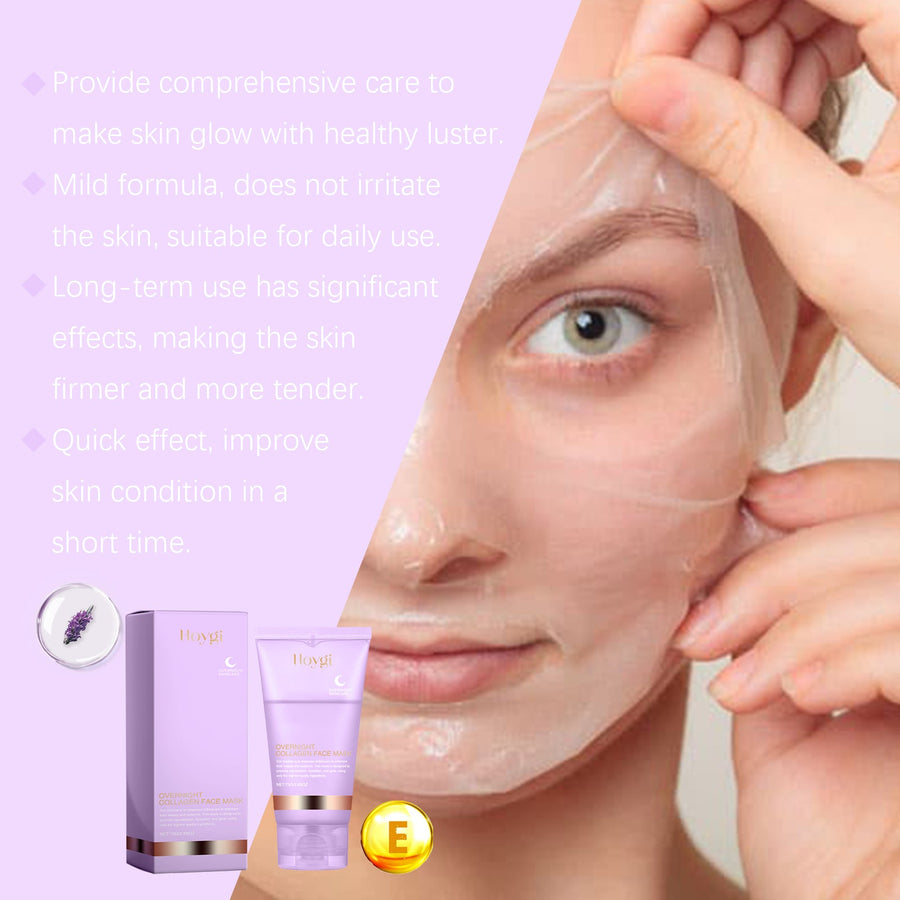 Overnight Collagen Face Mask for Deep Skin Hydration