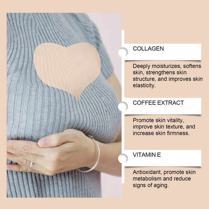 Anti-Wrinkle Chest Patch for Firmer Décolletage Skin