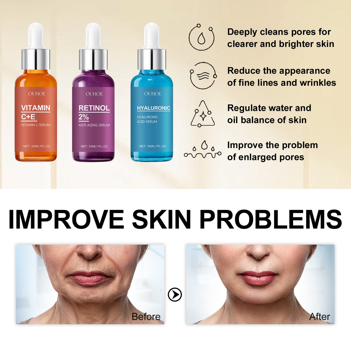 Retinol 2% Grape Serum for Fine Lines & Firm Skin
