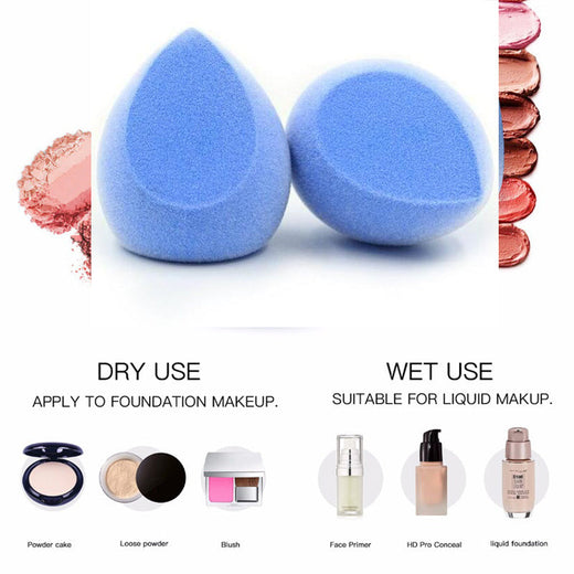 Makeup Sponge Microfiber Puff for Smooth Foundation