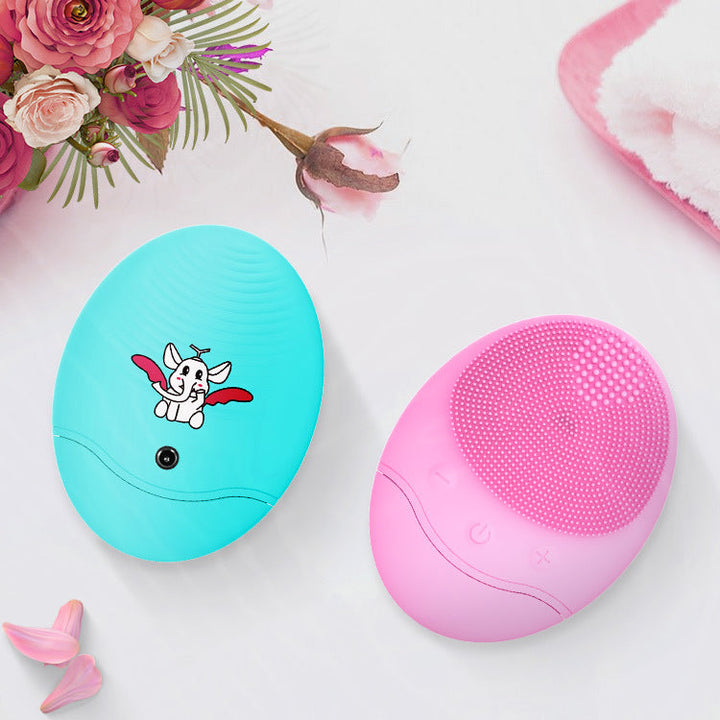 Rechargeable Waterproof Facial Cleansing Brush — Gentle