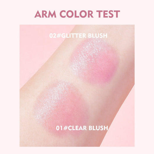 Color-Changing Gel Blush for a Natural Dewy Rosy Glow