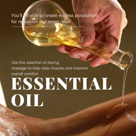 Essential Oil Set for Relaxing Body Massage & Skin Care