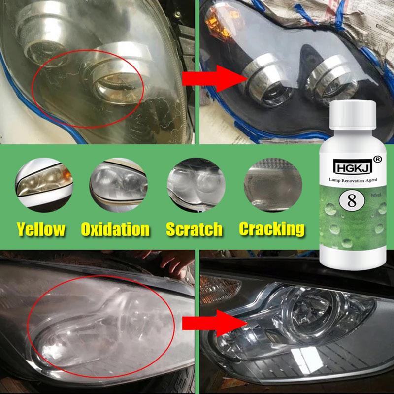 Headlight Restoration Fluid — Crystal Clear in Minutes