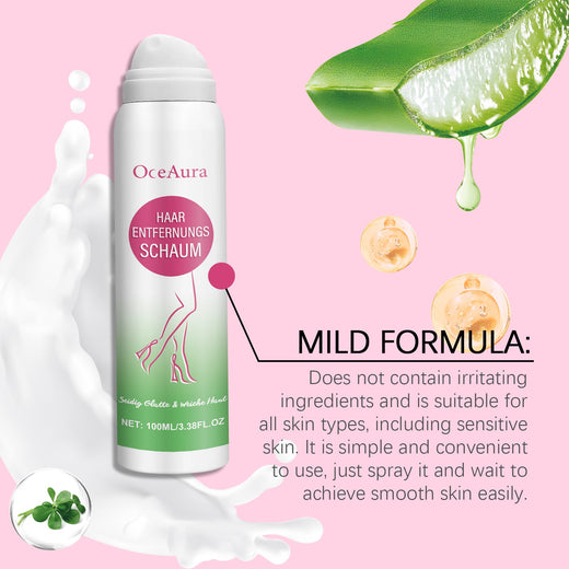 Hair Removal Spray — Gentle Foam for Sensitive Skin