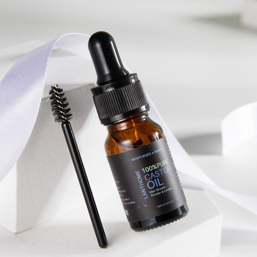 Castor Oil Hair Treatment for Targeted Moisture & Gloss