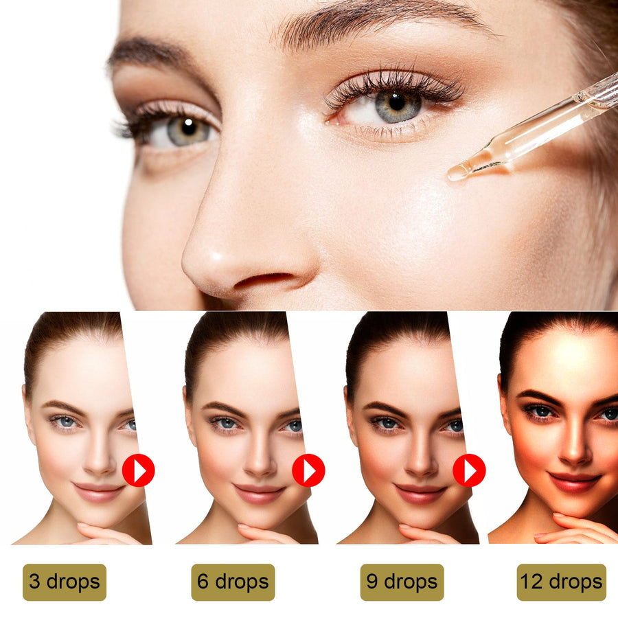Self-Tanning Drops for a Customizable Natural Glow