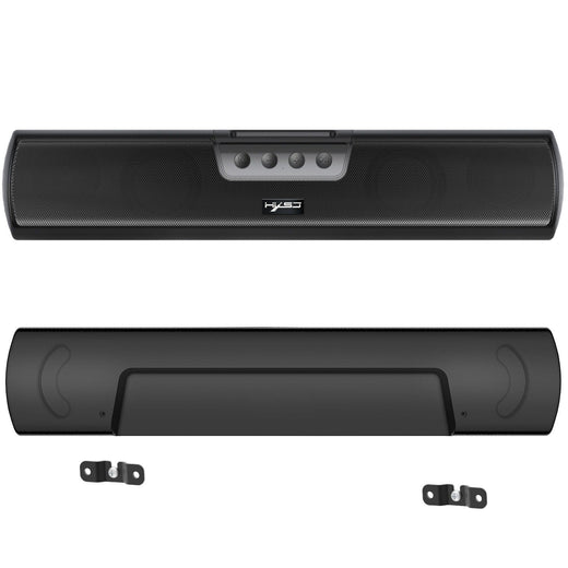 Bluetooth 5.0 Soundbar Speaker — Wall‑Mounted Bass Cannon