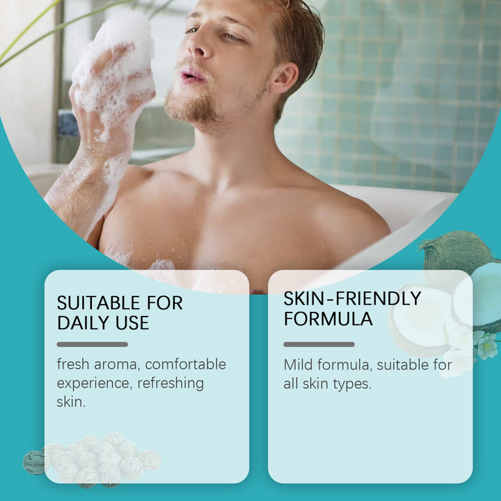 Caribbean Coconut Bath Soap for Soft, Hydrated Skin