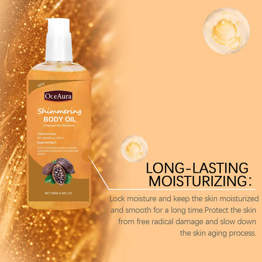 Shimmering Body Oil for Long-Lasting Radiant Skin