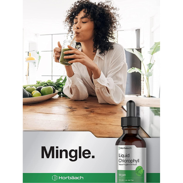 Vegan Chlorophyll Liquid Drops – Pure Green Nutrition Daily
