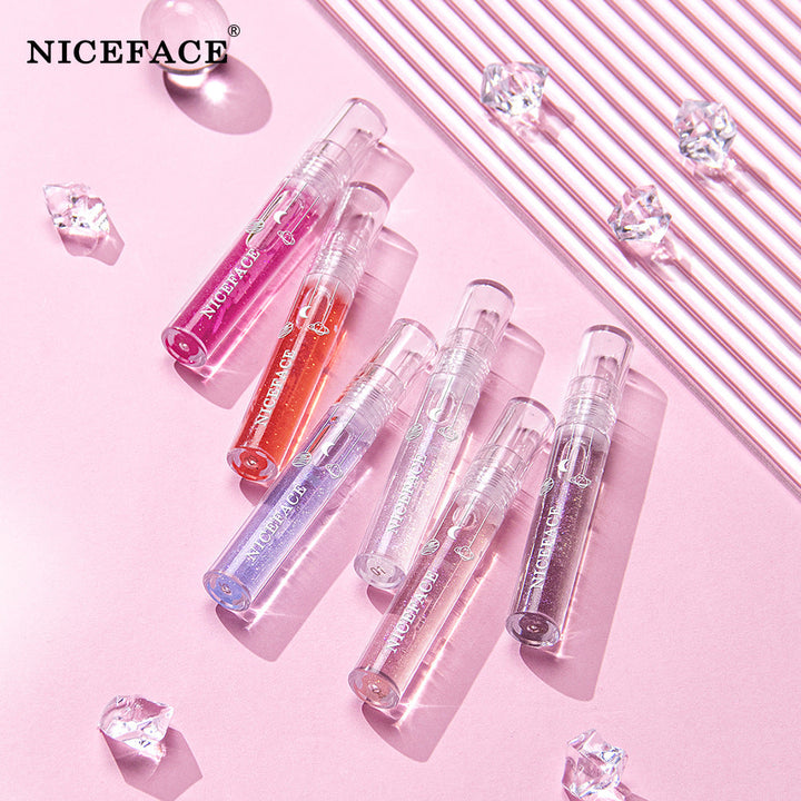Glass Lip Gloss for High-Shine, Moisturized-Looking Lips