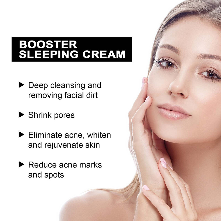 Booster Sleeping Cream for Overnight Skin Brightening