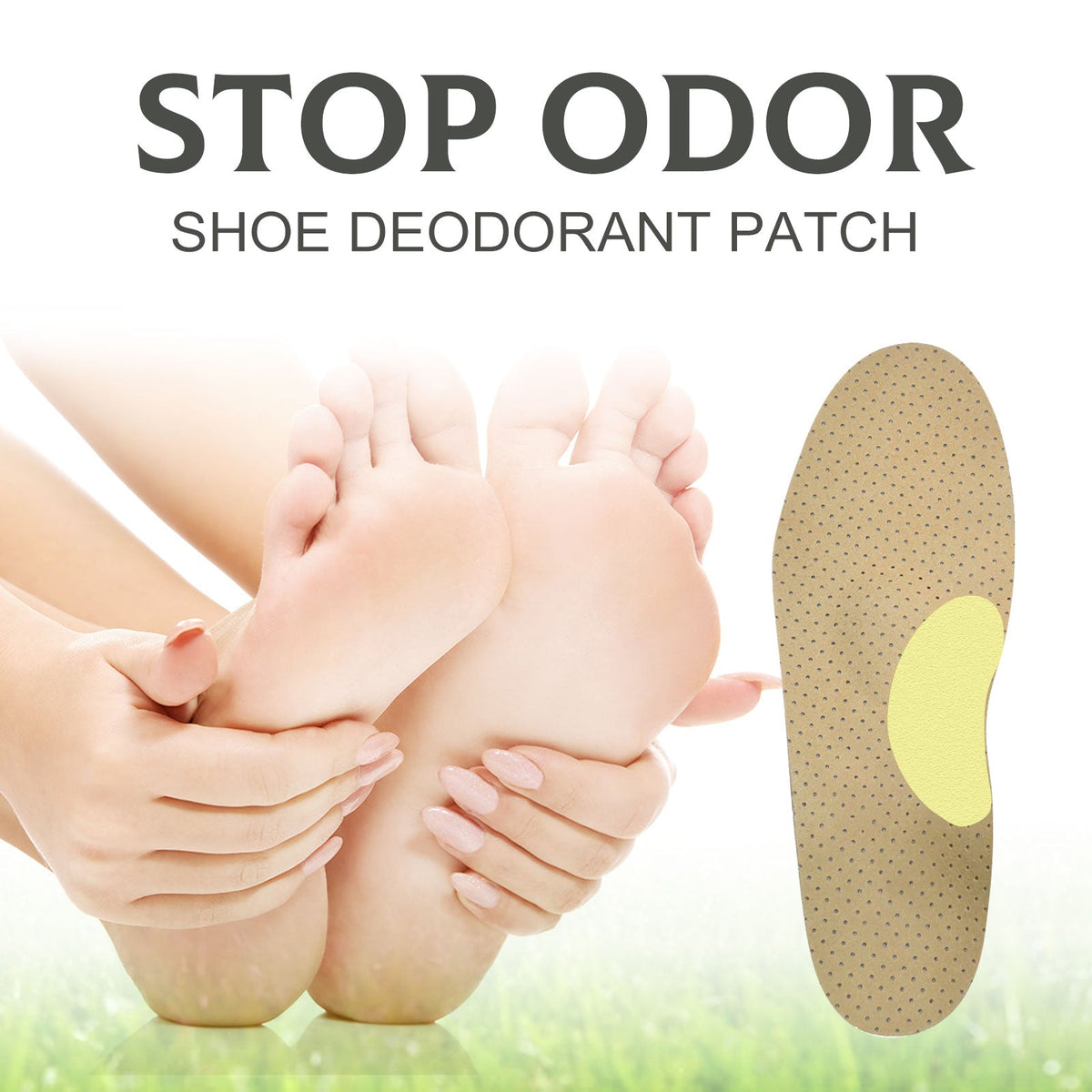 Shoe Deodorant Patches — Stop Foot Odor Naturally