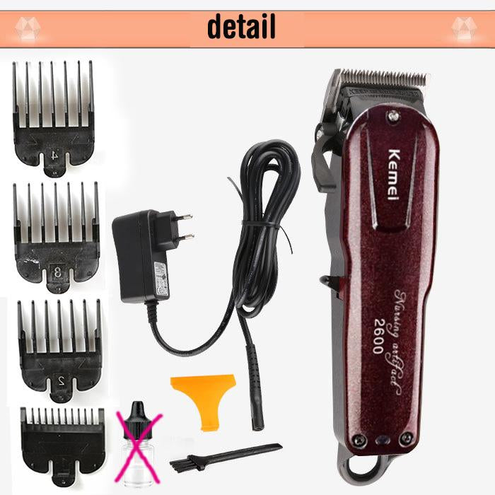 Cordless Hair Clipper — Precision Cuts & 60-Min Cordless