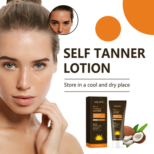 Self Tanner Lotion for Streak-Free Bronze Glow