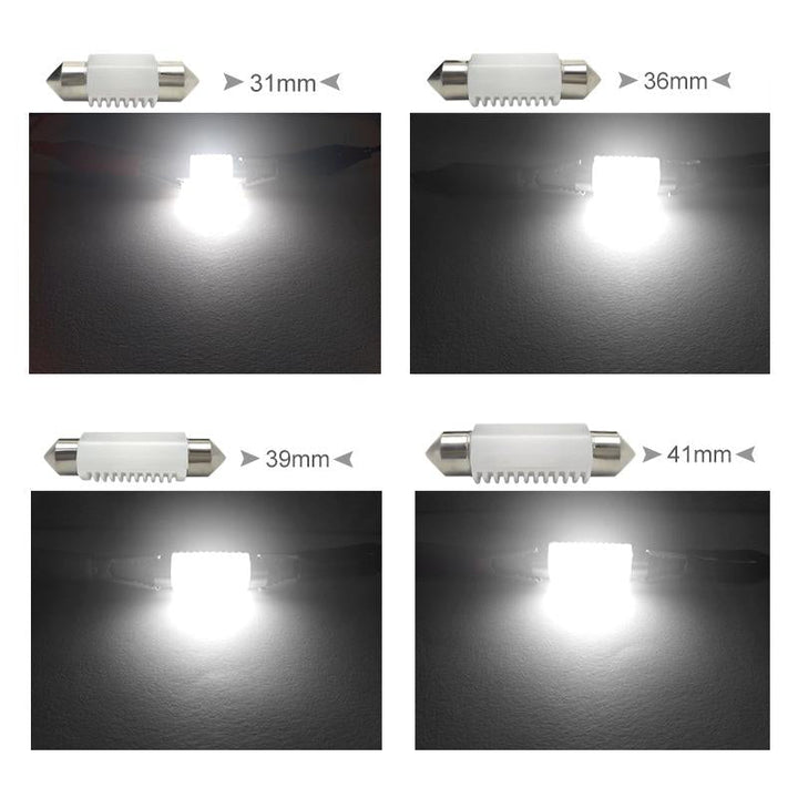LED Festoon Bulb – Bright White Interior Car Light, Exact