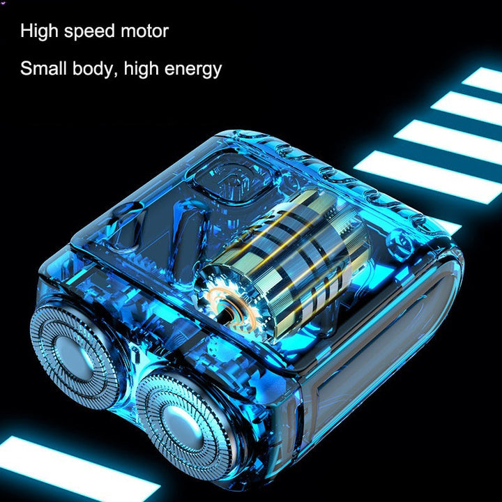 Portable Electric Shaver — High-Speed Motor for Travel