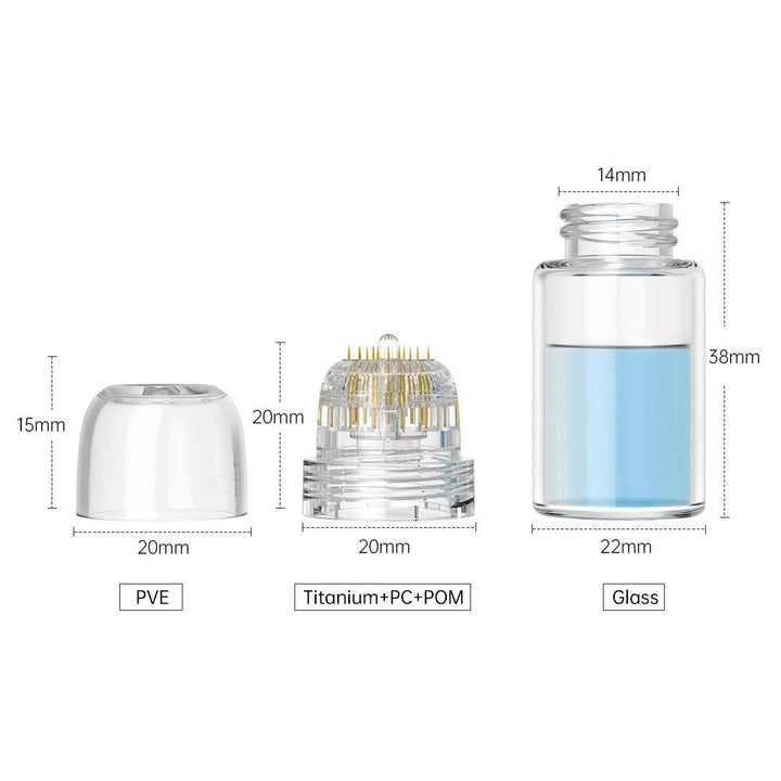 20-Pin Microneedling Stamp for Targeted Facial Skincare