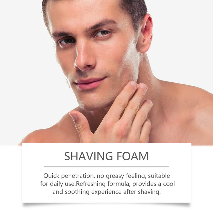 Shaving Foam — Hydrates, Softens, & Soothes Skin