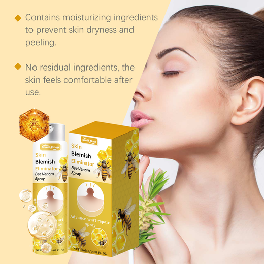 Bee Venom Blemish Spray for Warts & Skin Imperfections