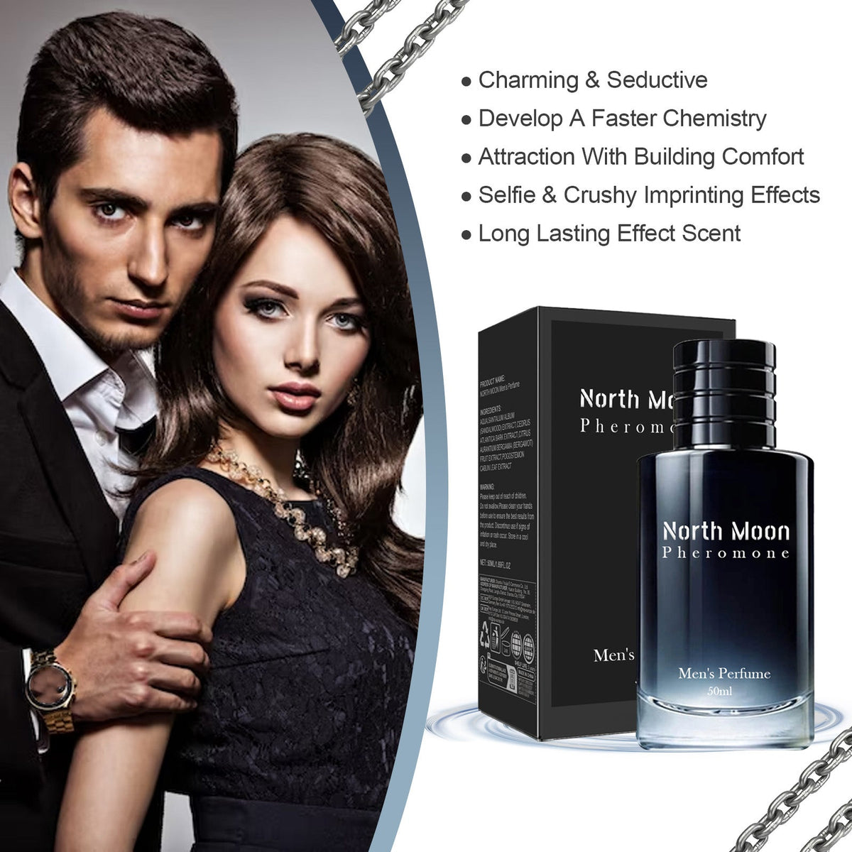 Men's Perfume Fresh Long-Lasting Fragrance for Dates