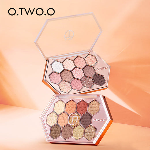 Honeycomb Eyeshadow Palette for Colorful Eye Looks