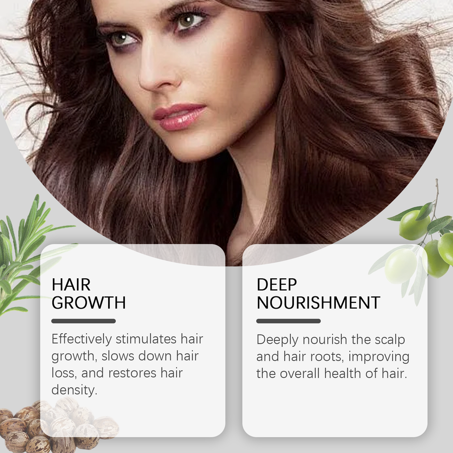 Rosemary Hair Oil for Scalp Nourishment & Fullness