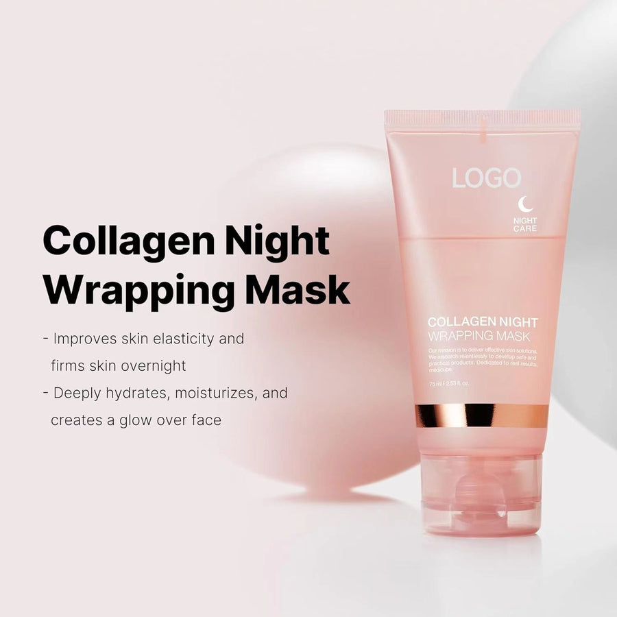 Collagen Overnight Wrapping Mask for Bouncy Glowing Skin