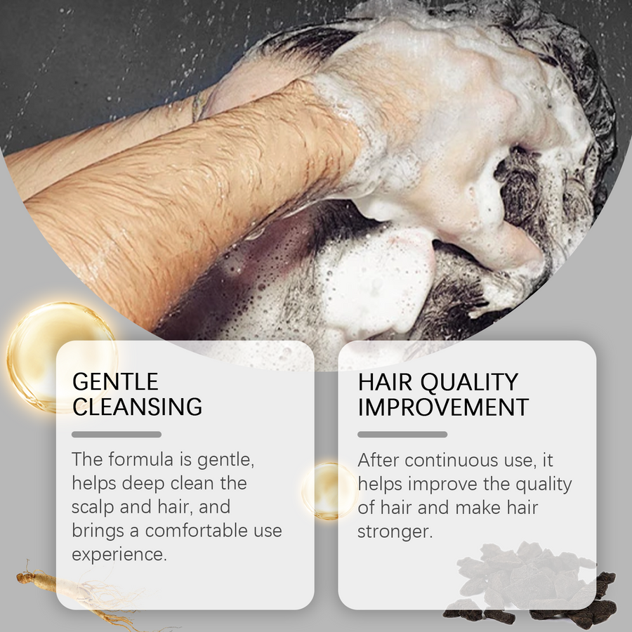 Bamboo Charcoal Hair Soap for Deep Scalp Cleansing