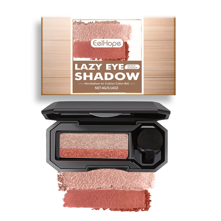 Two-Tone Eyeshadow Compact for Quick Everyday Makeup