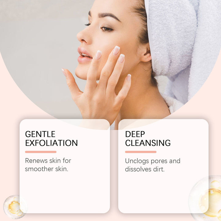 Facial Exfoliating Gel for Gentle Daily Skin Renewal