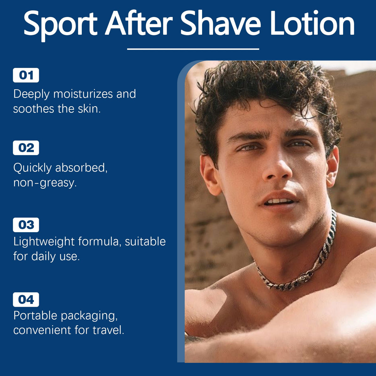 After Shave Toner — Soothing Moisturizer & Skin Firming Lotion