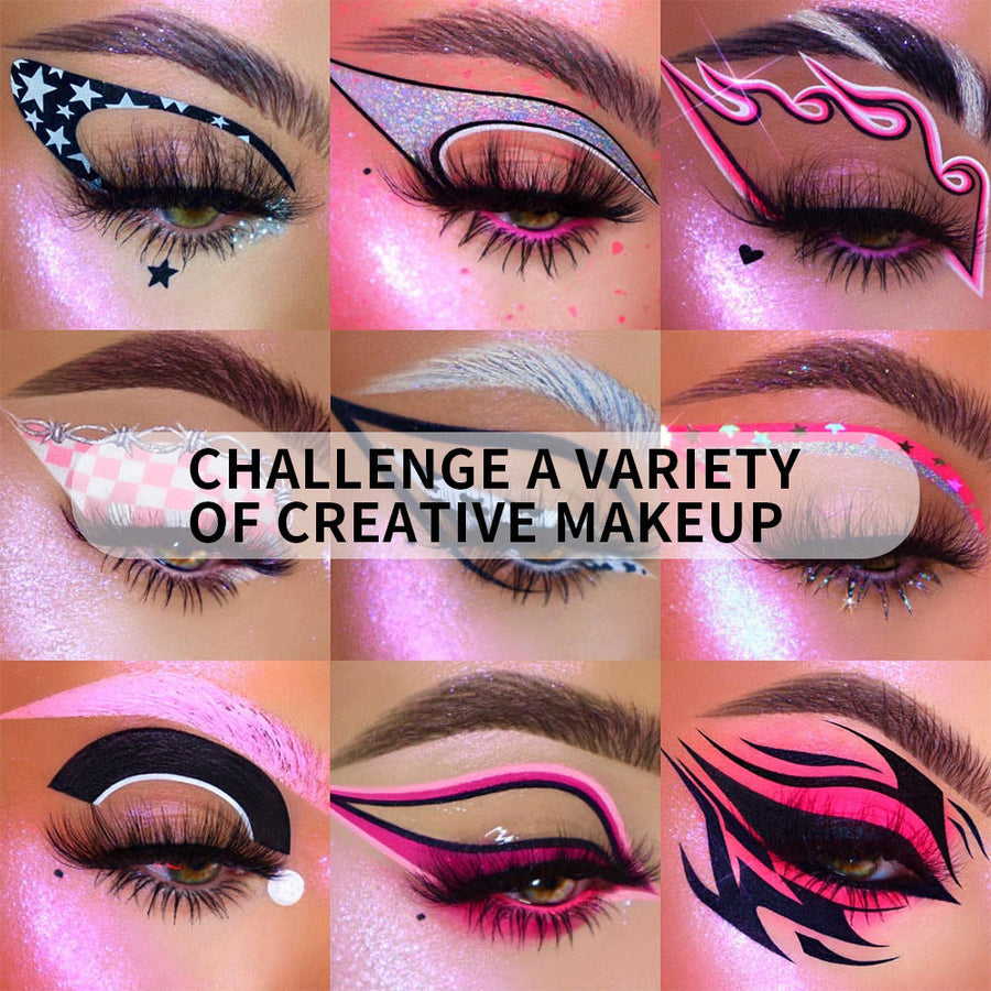 Colored Eyeliner Pencil Set for Bold Graphic Eye Looks