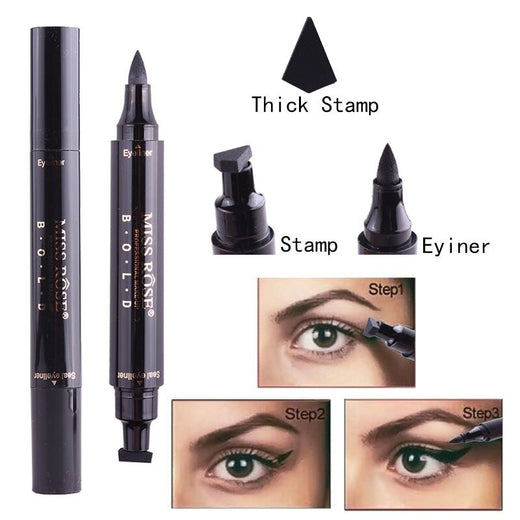 Wing Stamp Eyeliner Pencil for Fast, Even Cat Eyes