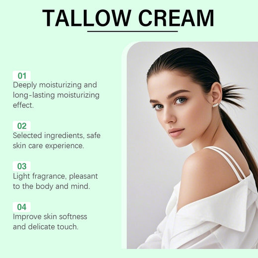 Tallow Face Cream with Castor Oil & Frankincense — Deep