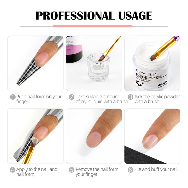Acrylic Nail Extension Kit — Salon-Quality Nails in Minutes