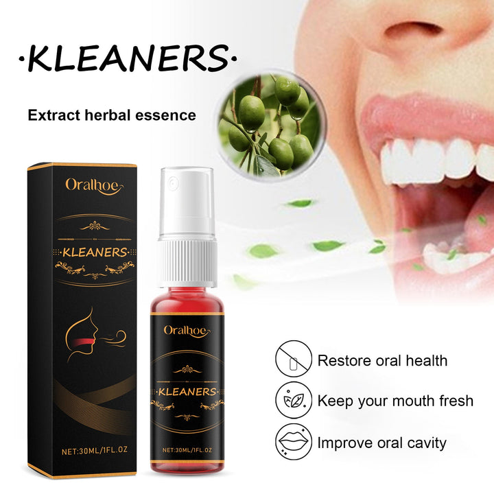 Herbal Mouth Spray for Fresh Breath — Instant Oral Health