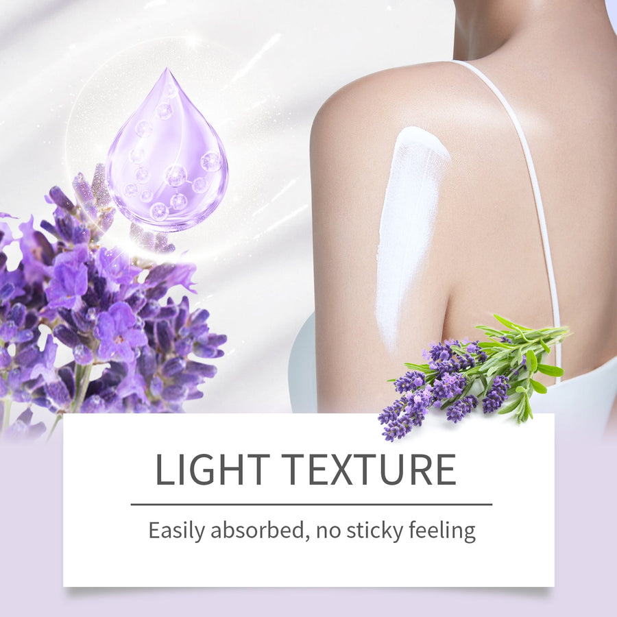 Lavender Body Care Set for Light, Hydrated Skin Feel