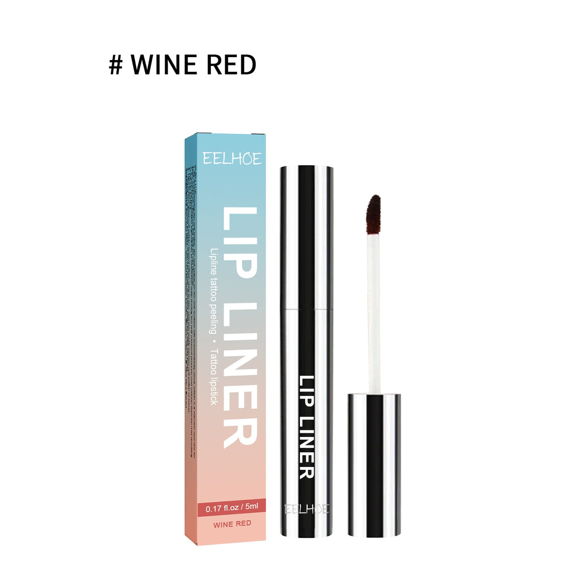 Peel Lip Liner for Waterproof, Precise Lip Definition