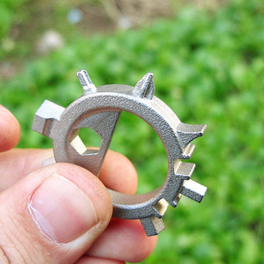 12‑Function Keychain Disc Multi‑Tool — Compact EDC Tool Set