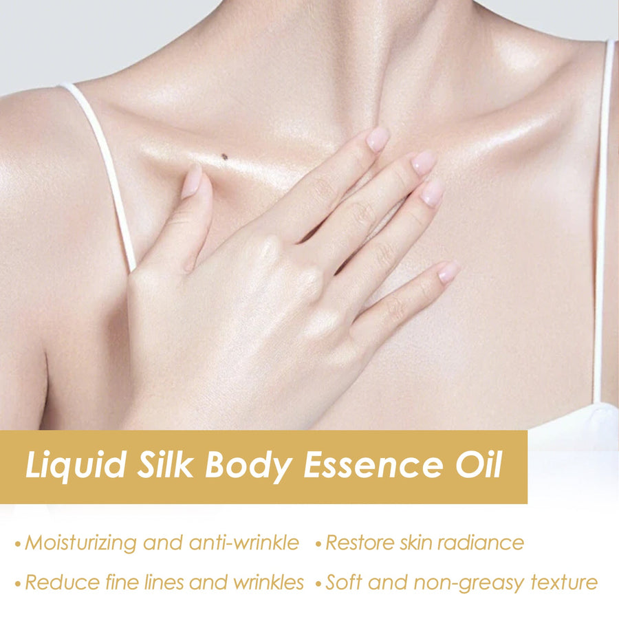 Liquid Silk Body Oil for Firmer, Smoother Skin