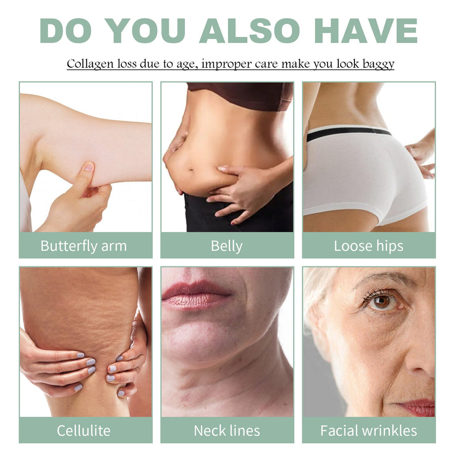 Collagen Body Oil for Firming Sagging Arms & Belly Skin